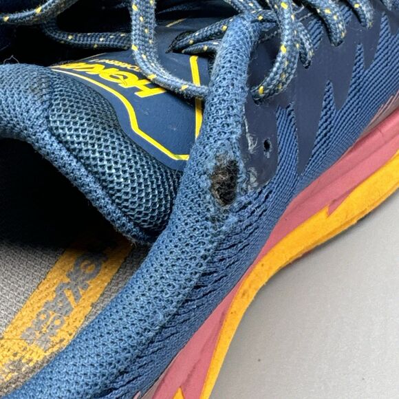 HOKA One One Torrent 2 Size 9 Women's Trail Running Shoe Blue 1110497 MBSF - Picture 9 of 10